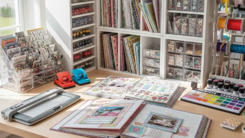 Scrapbooking Organizer