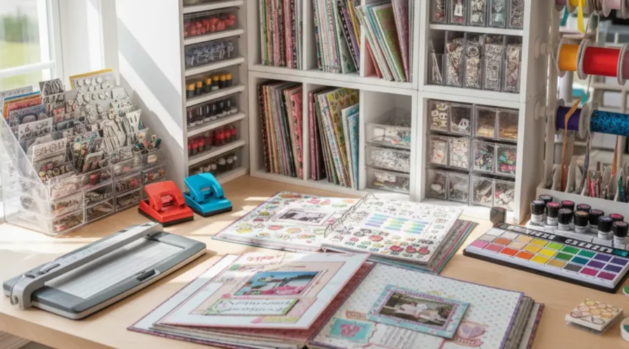 Scrapbooking Organizer