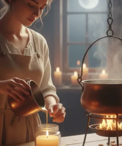 Romance of Candle Making