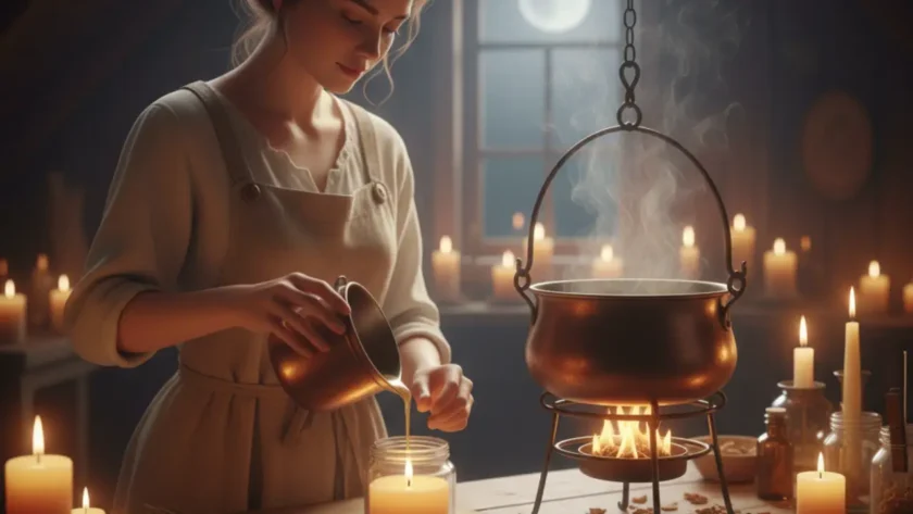 Romance of Candle Making