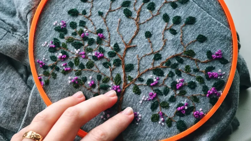 Embroidery While Traveling