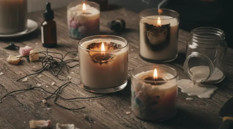 Candle Making Mistakes