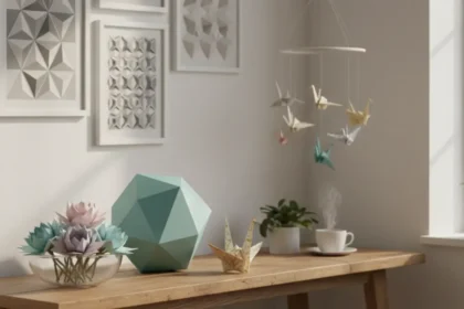 Origami in Home Decor