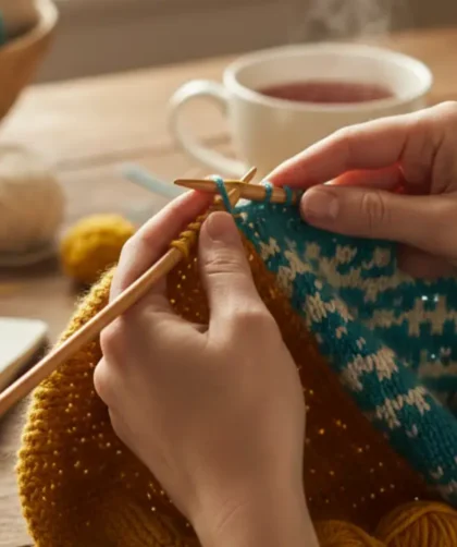 Short Rows and Intarsia